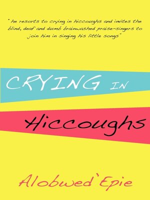 cover image of Crying in Hiccoughs